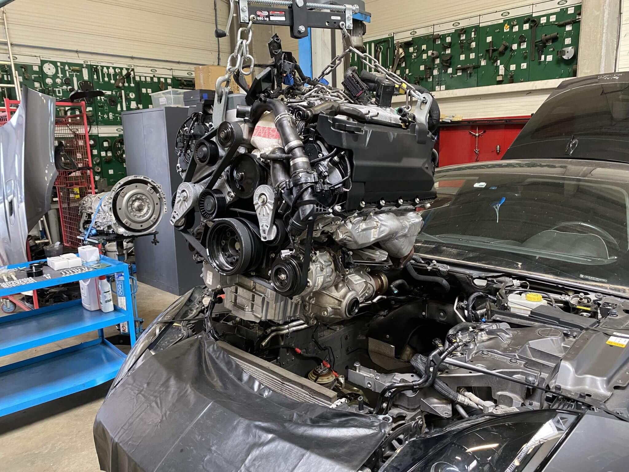 moteur jaguar v8 compresse concession concessionaire
